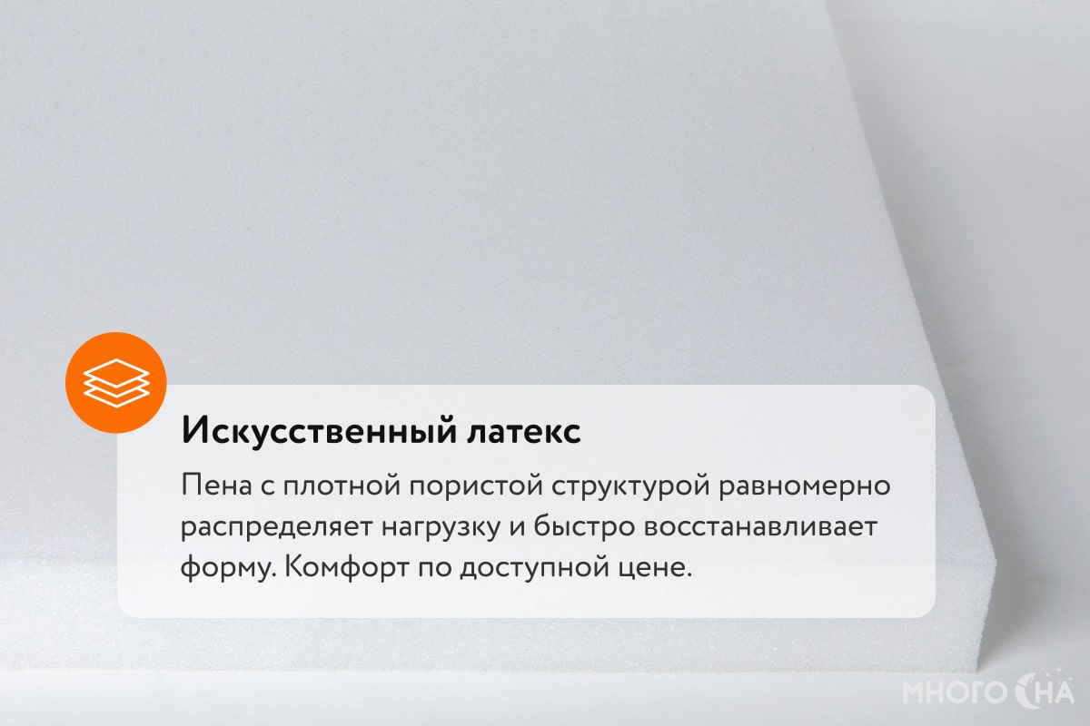 Тонкий матрас LineaFlex Sсhiuma Eco