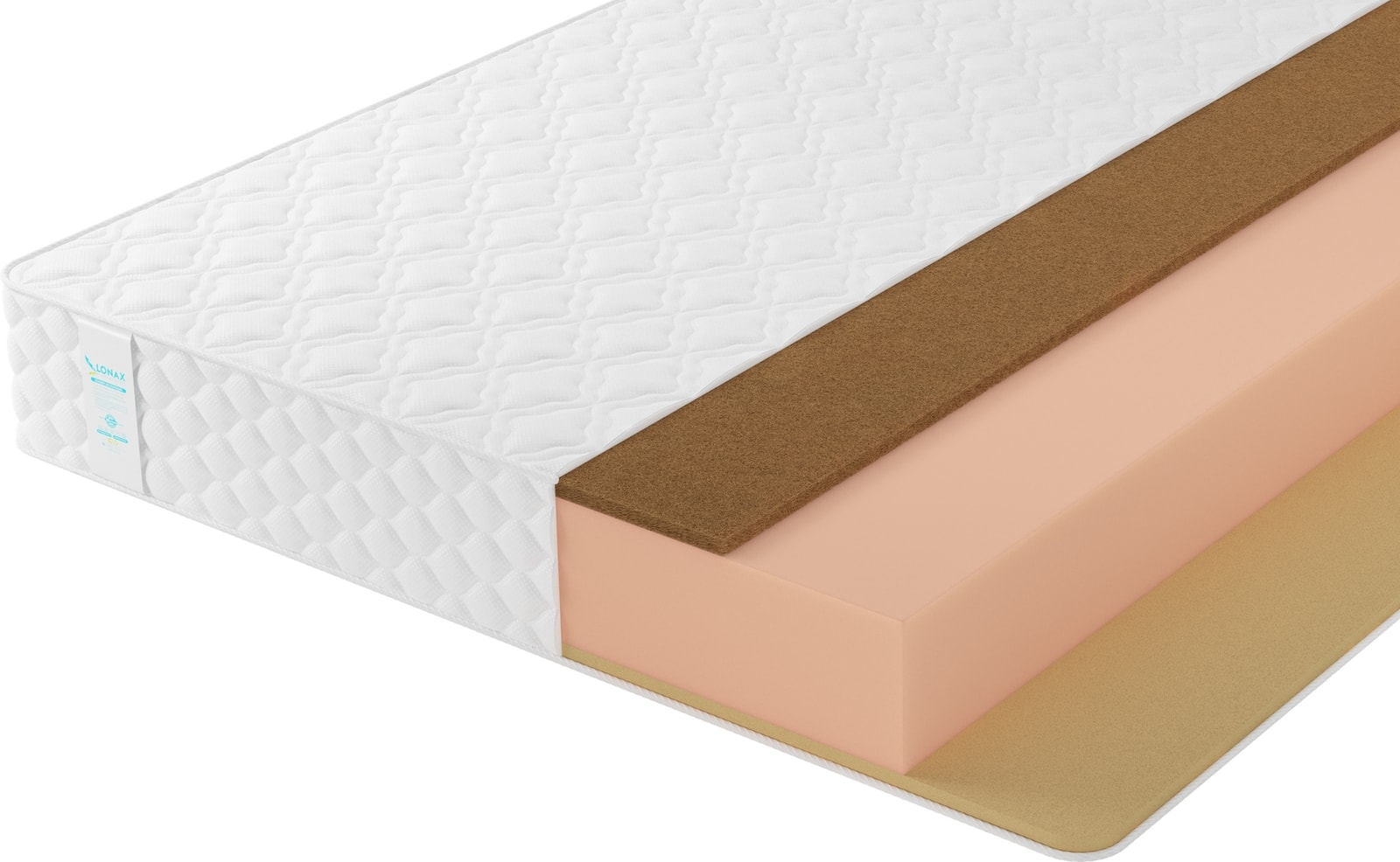 Матрас Lonax Foam Cocos-Memory 2 Max Plus