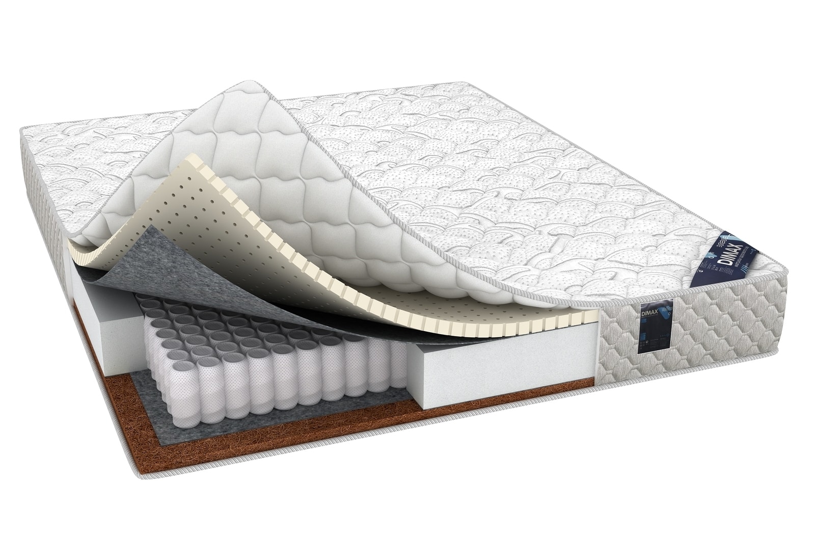 Круглый матрас Dimax OK Софт Хард