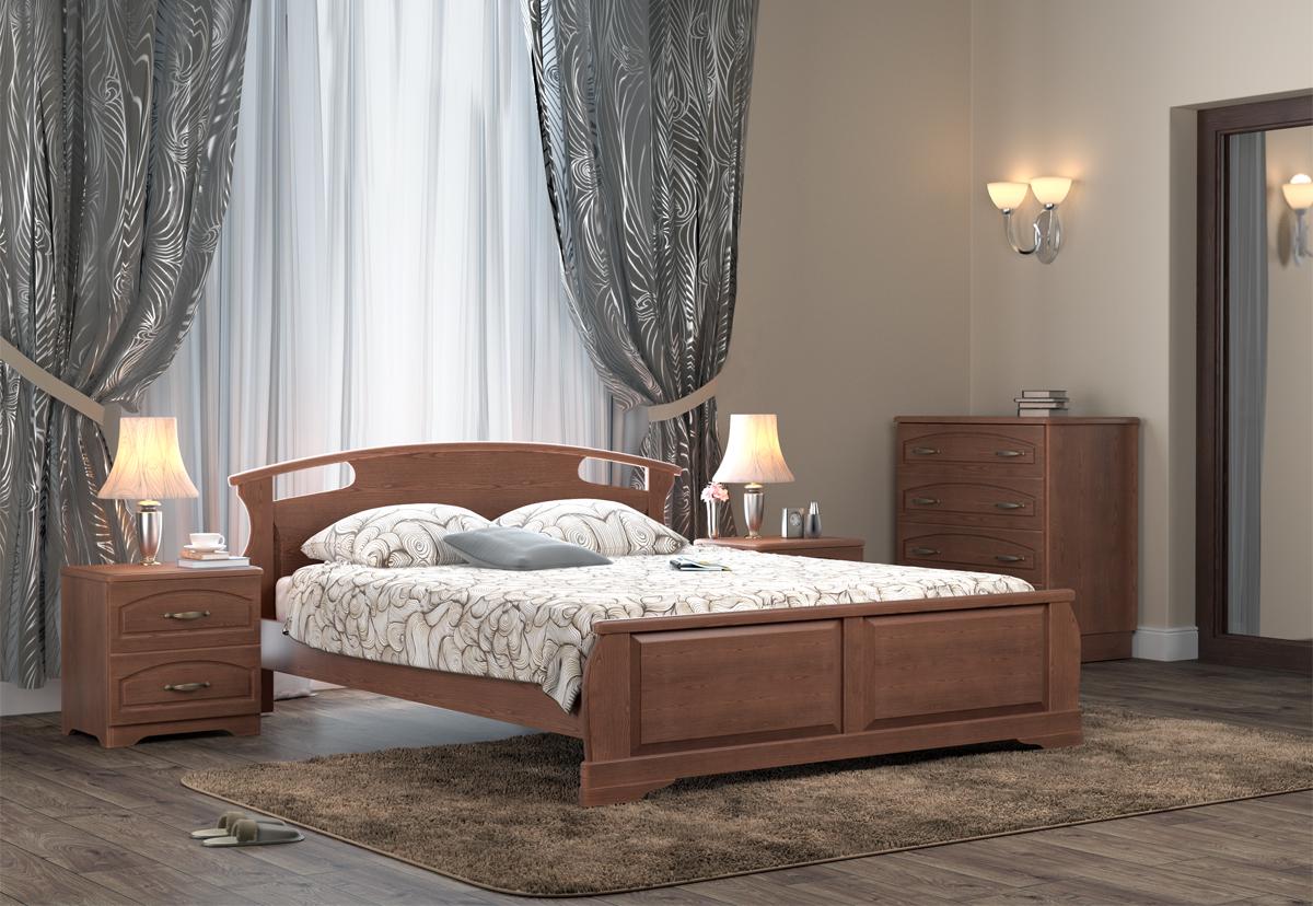 Кровать DreamLine Афродита 1 Ясень