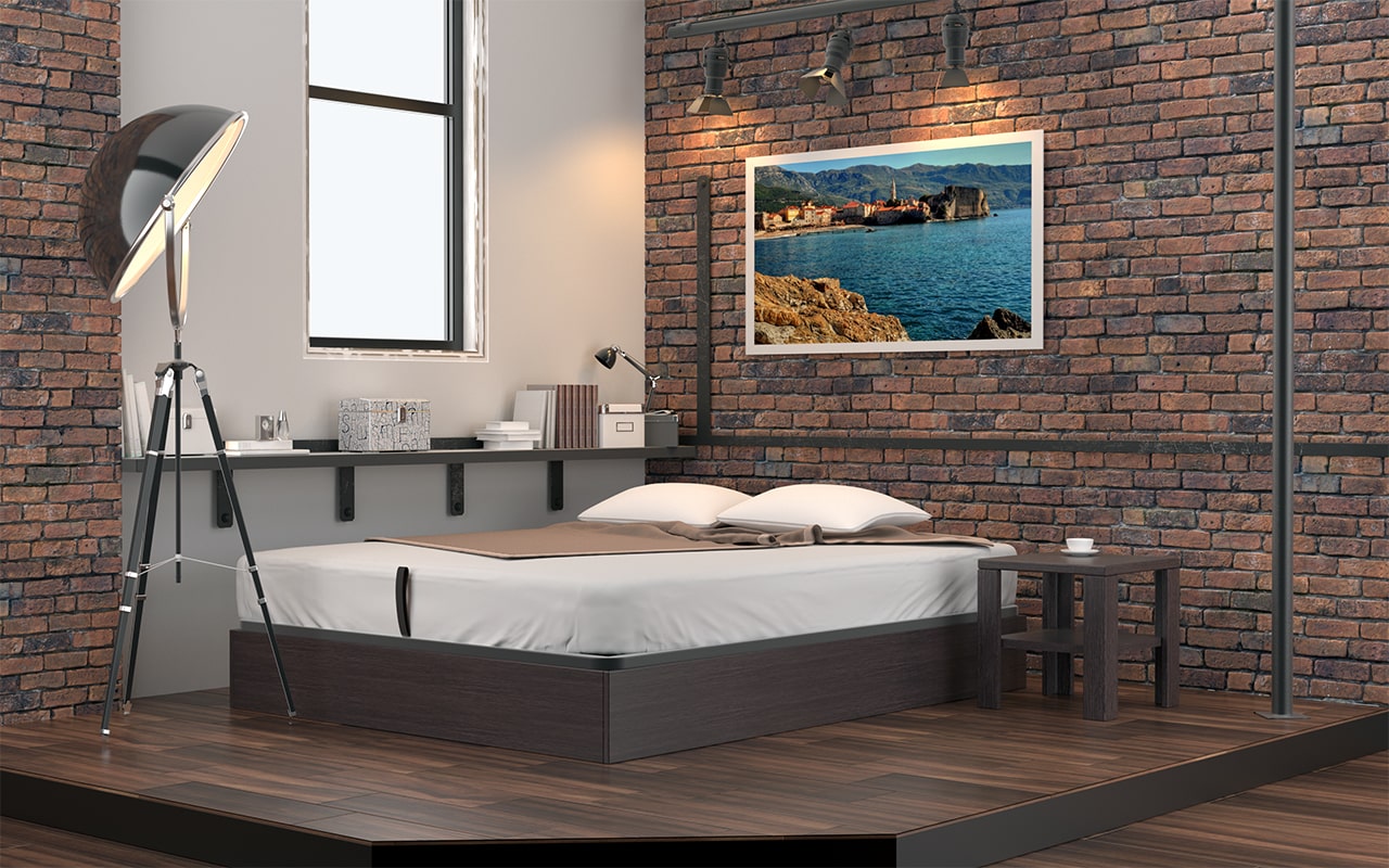 Бокс Dreamline с подъемным механизмом из массива ясеня