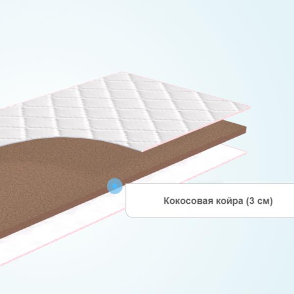 Тонкий матрас Sontelle Form 3 Cocos