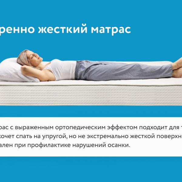 Тонкий матрас DreamLine Spread Hard 1