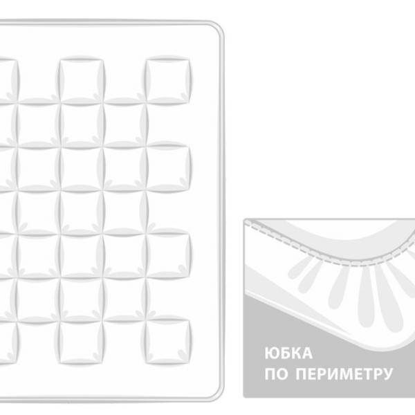 Наматрасник Сottonwash Grass с юбкой